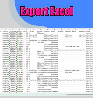 Google Map Data Extractor