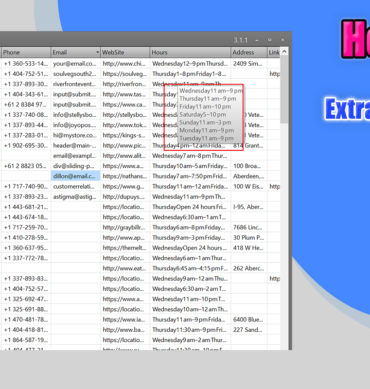 Google Map Data Extractor