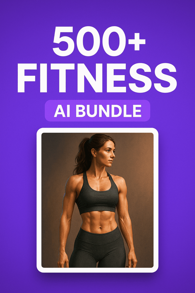 500+ Fitness AI Bundle