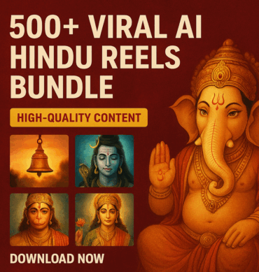 500+ VIRAL AI Hindu Reels Bundle