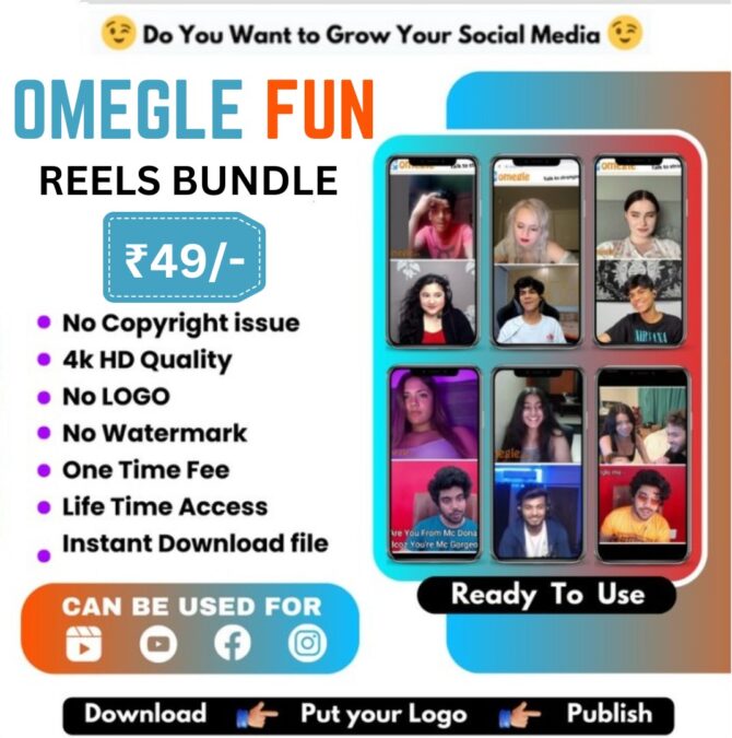 50+ Omegle Reels (Hindi)
