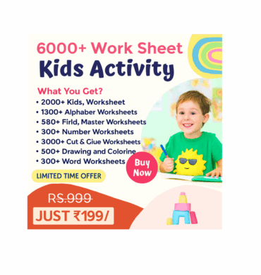 6000+Kids Activity Worksheet