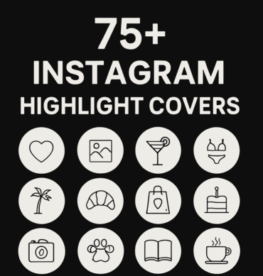 75+ Instagram Highlight Covers