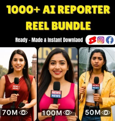 600+ AI REPORTER REEL BUNDLE