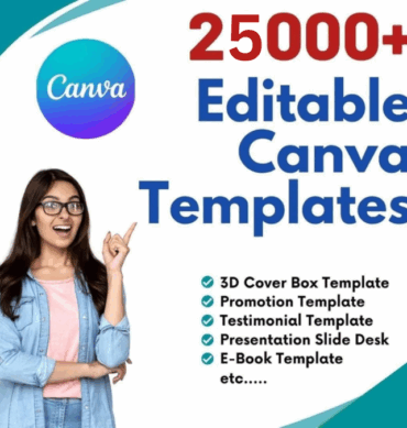 25,000 Canva Editable Templates