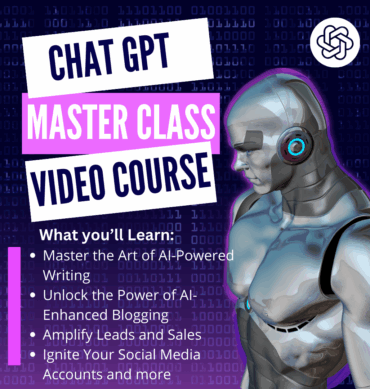 Chat GPT Masterclass Video Course