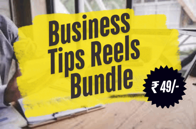 Business Tip Reels Bundle