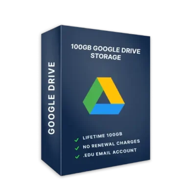 Get Lifetime 100GB Google Drive Storage
