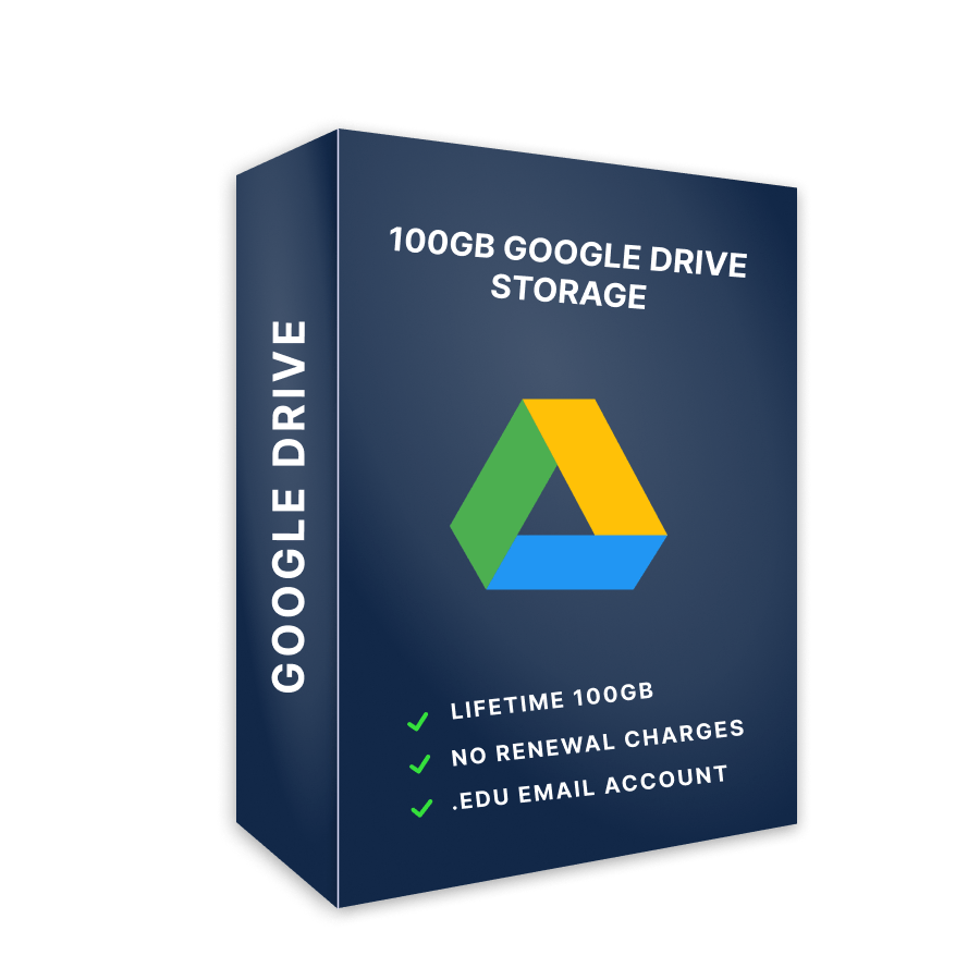Get Lifetime 100GB Google Drive Storage