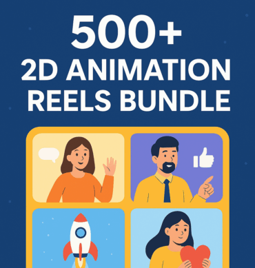 🎬500+ 2D Animation Reels Bundle – Boost Your Creativity Instantly.