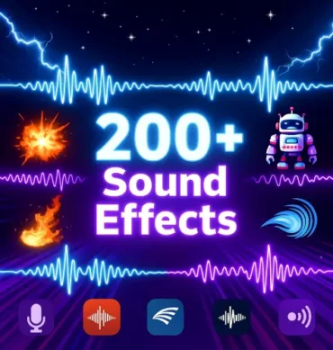 200+ SFX Sound Effects