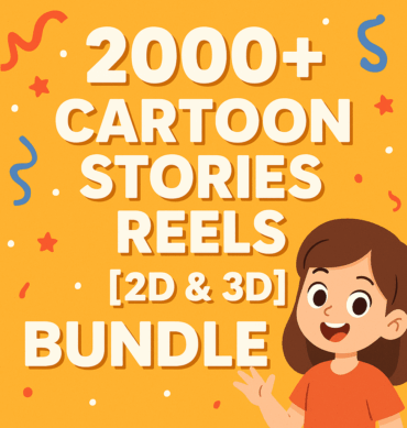 1500+Cartoon Stories Reels Bundle