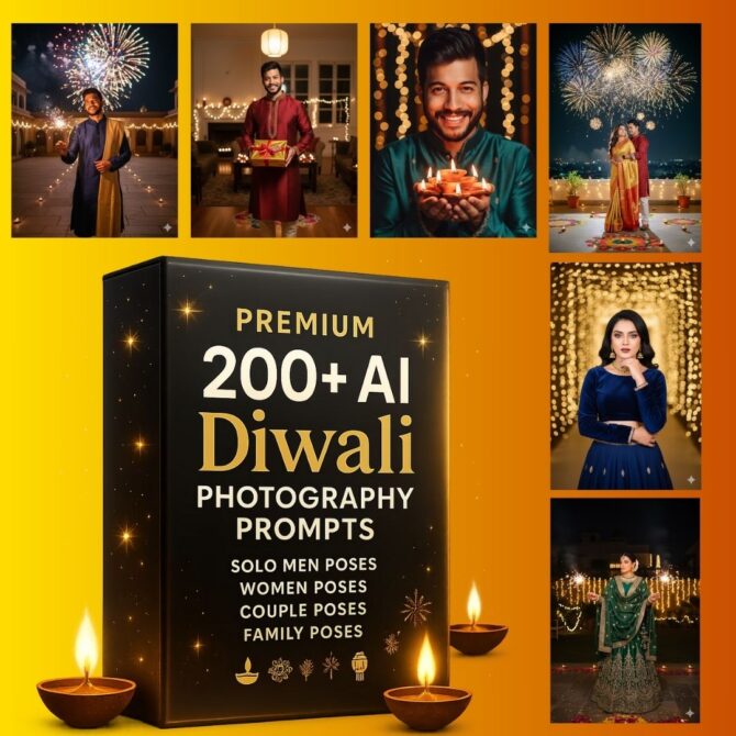 200+ Diwali Festival Photography AI Prompts