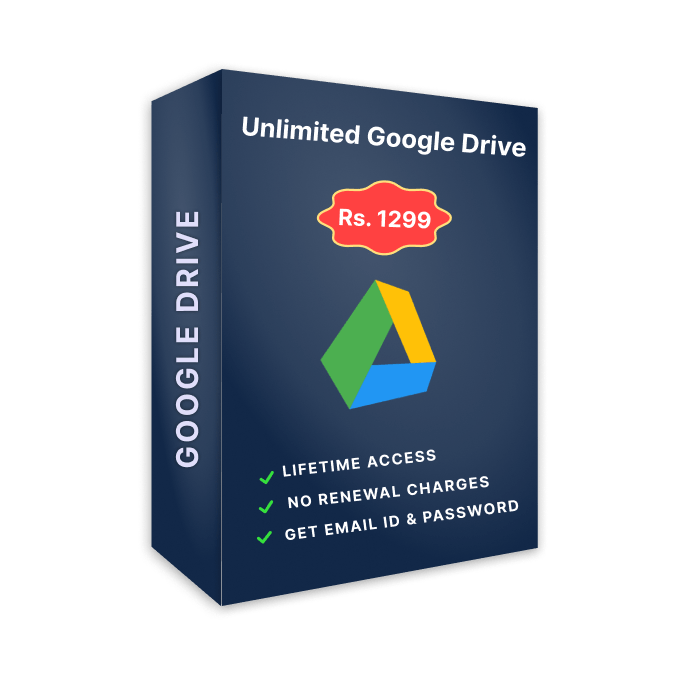Get Lifetime Unlimited Google Drive Storage
