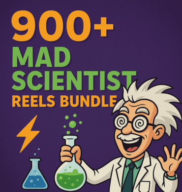 900+ Mad Scientist Reels Bundle 🧪 | Unleash Creative Chaos & Go Viral!