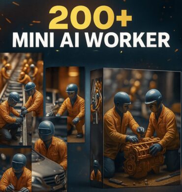 Mini AI Worker Reels Bundle 🤖 | Futuristic Content Power Pack
