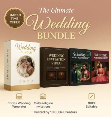 Ultimate Wedding Bundle | Wedding Album Templates