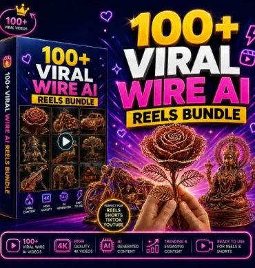 100+ AI Wire Art Video Bundle