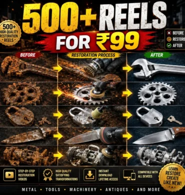 500+ Metal Restoration Reels Bundle
