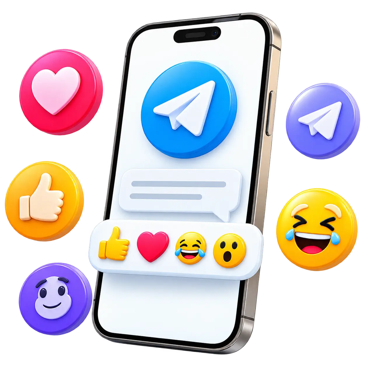 Telegram Reaction Services